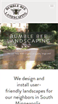 Mobile Screenshot of bumblebeelandscapingmn.com